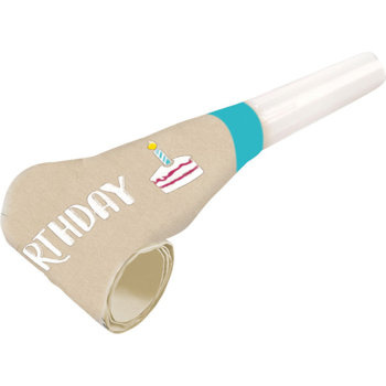 My Birthday - Trąbki rozwijane 8 sztuk