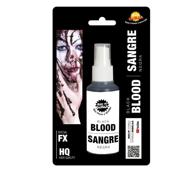Sztuczna krew w sprayu czarna 60ml