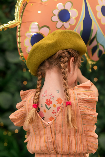 Tatuaże zmywalne - Kwiaty