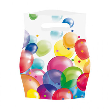 Party Balonowe - Torebka na prezenty 8 sztuk