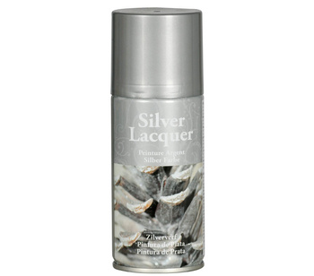 Farba dekoracyjna w sprayu srebrna 150ml