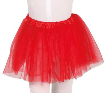 Halka dziecięca TUTU 30cm czerwona