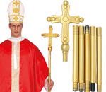 Laska Papieża z krzyżem - składana