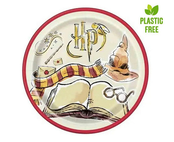 Harry Potter rysunek - Talerze 23cm 8 sztuk