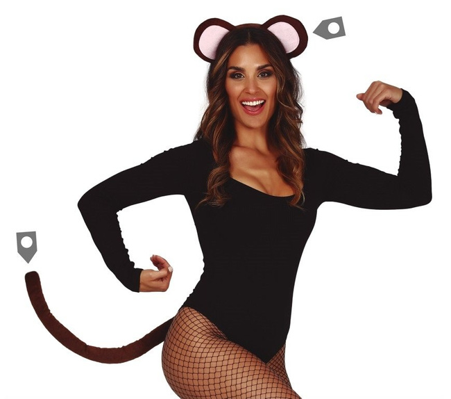 Opaska "Małpka" + ogon