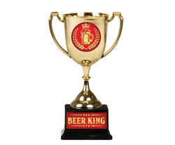 Puchar "BEER KING" 18cm