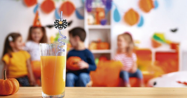 Hokus Pokus - Słomki zakręcone 4 sztuki