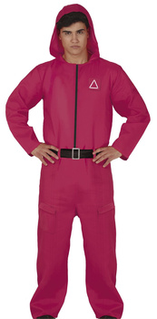 Kostium "The Gamer - Gracz" kombinezon czerwony