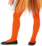 Rajstopy dziecięce 3-6 lat - pomarańczowe