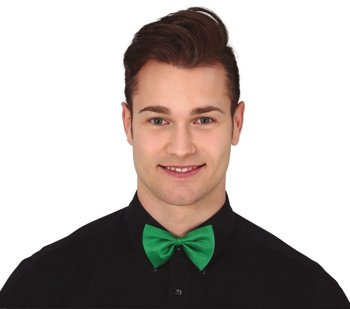 Muszka satynowa - zielona