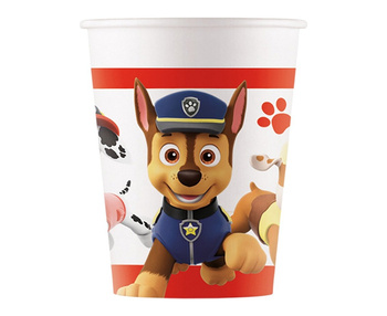 Paw Patrol do akcji - Kubeczki papierowe 200ml 8 sztuk