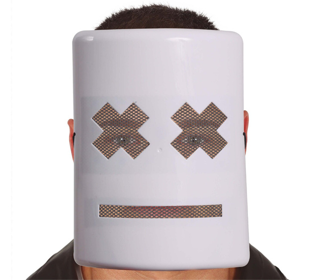 Maska plastikowa "Marshmello"