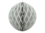 Rozeta honeycomb kula 20cm szara