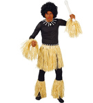 Akcesoria Jaskiniowca - Spódnica + nakładki ZULU