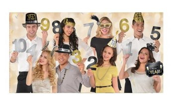 Foto Budka - Karteczki Noworoczne odliczanie 12 sztuk