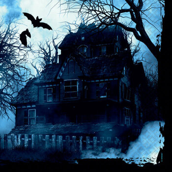 Nawiedzony dom - Serwetki 33cm 16 sztuk