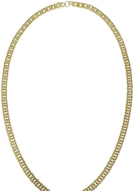 Naszyjnik "Łańcuch" złoty metalowy