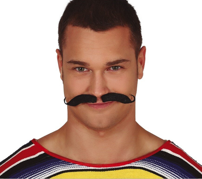 Wąsy "Meksykanin" czarne