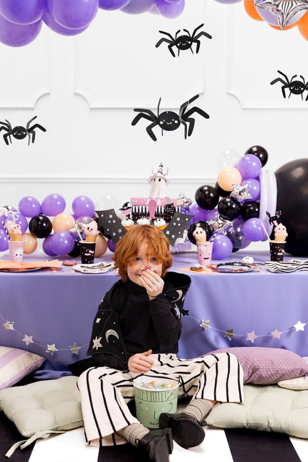 Dekoracja pająk 27x17cm 5 sztuk