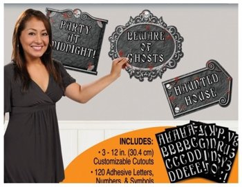 Dekoracja Personalizowana "Gotyk"