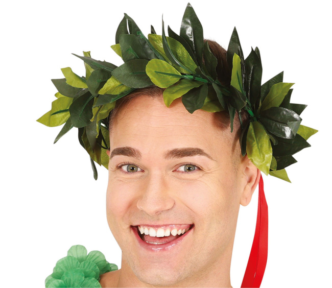 Wieniec laurowy zielone liście