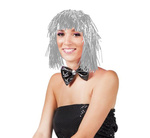 Peruka foliowa - srebrna