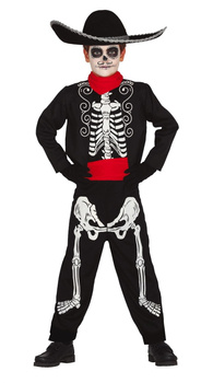 Kostium dziecięcy "Meksykanin - Mariachi Day of Dead"