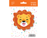 Balon foliowy 24" Zwierzak - Lew głowa
