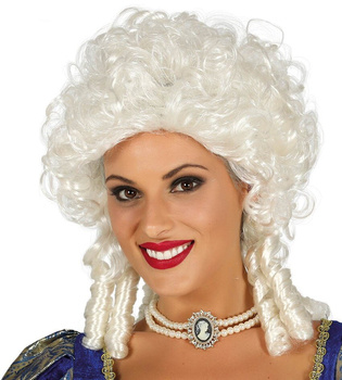 Peruka Markiza biała