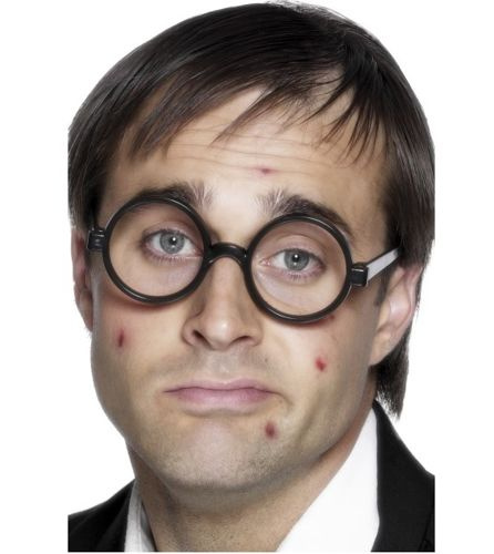 Zestaw: Kostium dziecięcy "Uczeń Magi" + różdżka + okulary