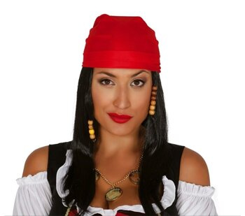 Peruka Piratka z chustą