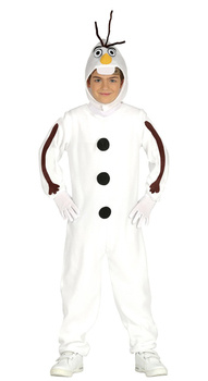 Kostium dziecięcy "Bałwanek Oli" kombinezon