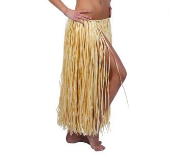 Hawajska spódnica 75cm - naturalna