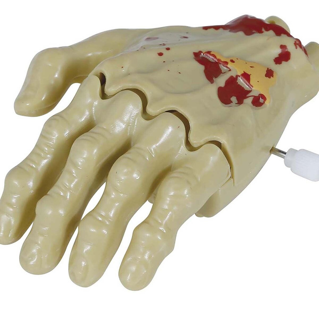 Nakręcana figurka Halloween DŁOŃ 1 sztuka