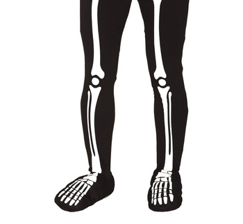 Akcesoria Szkieletor: "stopy" buty materiałowe