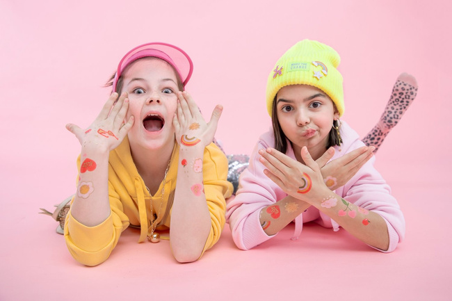 Tatuaże zmywalne - Stokrotki