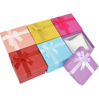 Pudełko ozdobne na biżuterię 61010506 z poduszką mix 1 sztuka