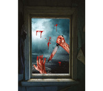 Naklejka na okno - Krwawa rzeź