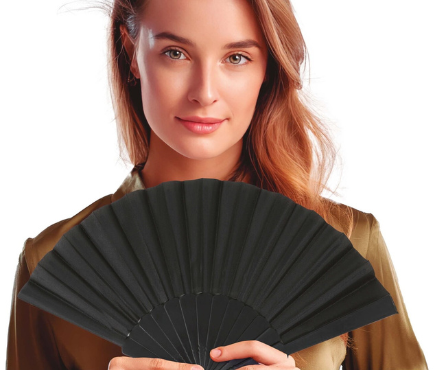 Wachlarz czarny
