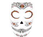 Tatuaż twarzy "Day of Dead"