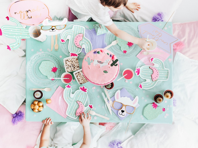 Jasnoróżowe jednokolorowe - Serwetki 33cm 20 sztuk