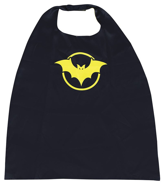 Peleryna dziecięca "Bohater - nietoperz" czarna