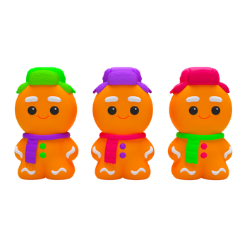 NeeDoh gniotek sensoryczny Piernik Glowman fluoryzacyjny mix 1 sztuka