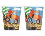 Budowniczy - Kubeczki papierowe 270 ml 8 sztuk
