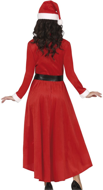 Kostium Pani Mikołajowa midi