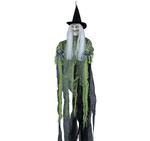 Wisząca wiedźma zielona 100cm