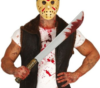 Maczeta z krwią 76cm