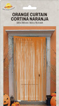 Kurtyna dekoracyjna 100 cm - pomarańczowa
