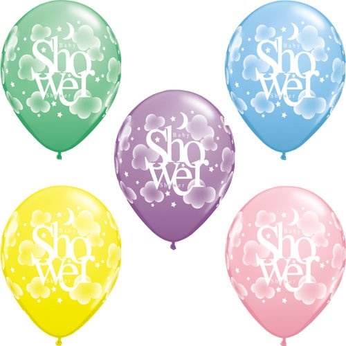 Balon 11" nadruk Baby Shower 1 sztuka
