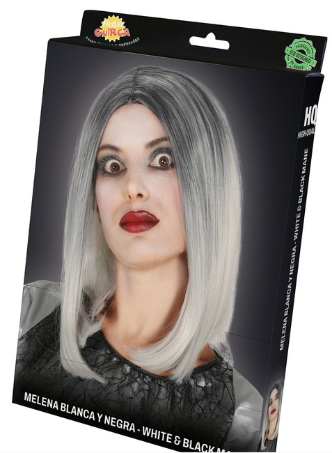 Peruka Party Bob siwa HQ